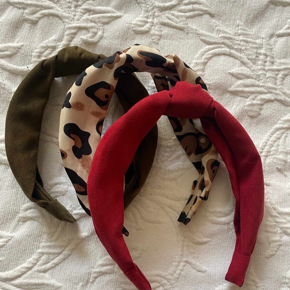 Set of 3 Anthropologie headbands